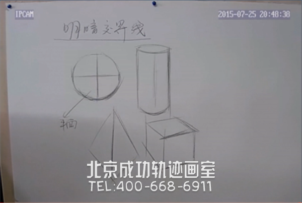 簡(jiǎn)單素描畫幾何體